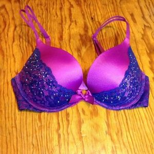Victoria's Secret Very Sexy Push Up Purple Lace